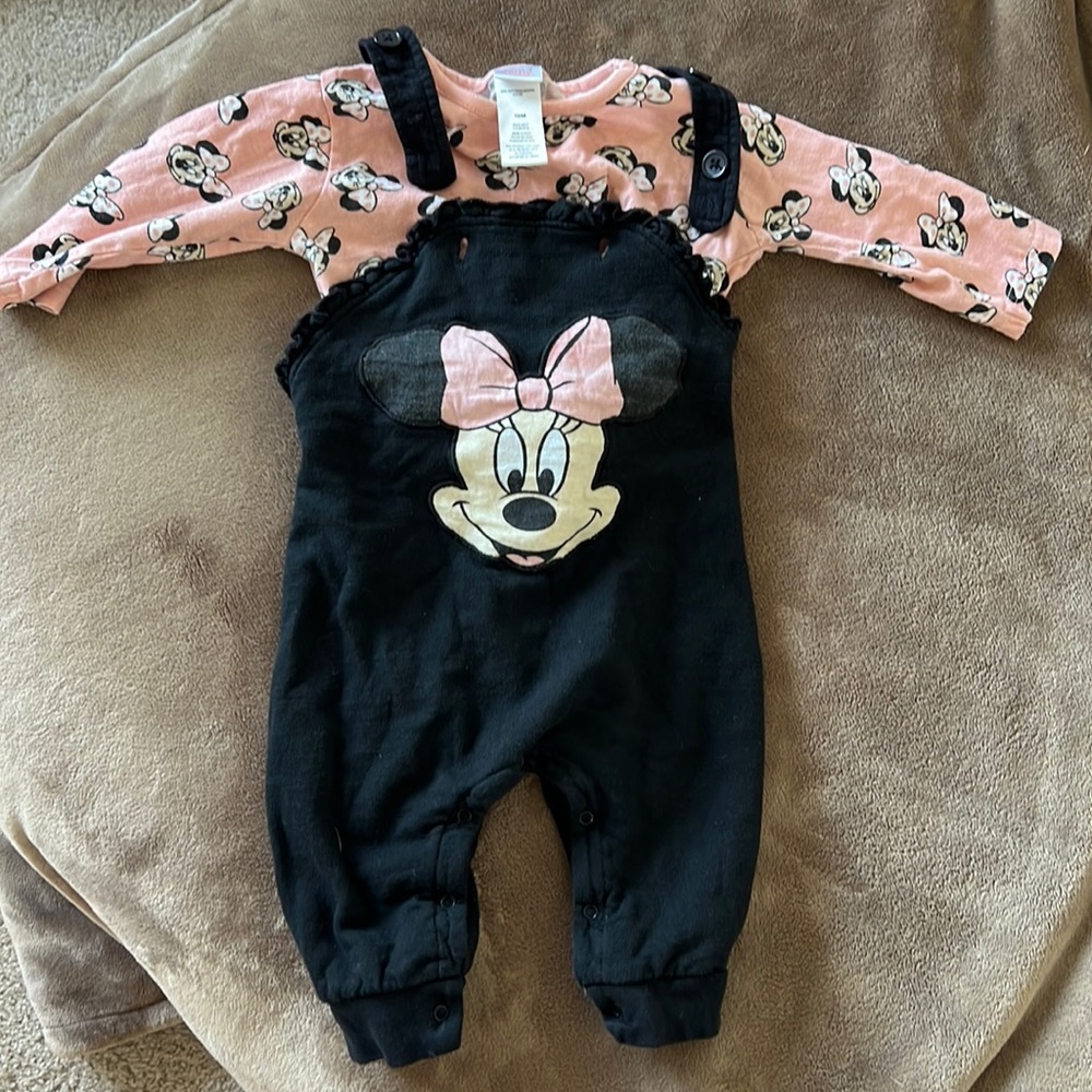 Minnie Mouse baby girl outfit